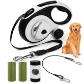 ODRIEW 26ft retractable leash anti-tangle design for safe, tangle-free walks
