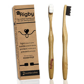 OH RIGBY dog toothbrush with ultra-soft bristles for gentle cleaning of teeth and gums.