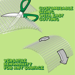 ohlela scat mat with 11-5 sqft coverage shows wide-area protection for plants