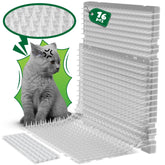 ohlela scat mat 16x13 inch spikes deters cats from furniture and plants