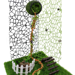 Oialonne jumping spider hideout shelter provides a cozy resting spot in your terrarium.