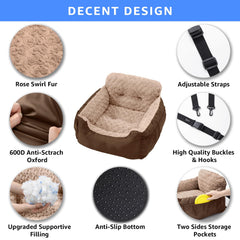 Oiilores car seat washable cover demonstrates easy cleaning after trips.