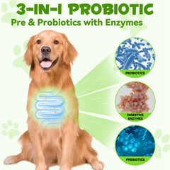 Oimmal Probiotics for Dogs dropper dispensing precise dose