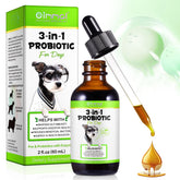 Oimmal Probiotics for Dogs liquid bottle supports gut health