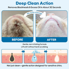 Oivolii Cat Chin Care Kit complete set showcases all components for a simple at-home routine.