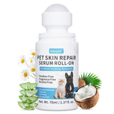 Oivolii dog-cat skin-care roll-on application with easy glide on irritated areas
