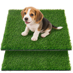 Oiyeefo artificial-grass-mat puppy potty setup for convenient indoor training