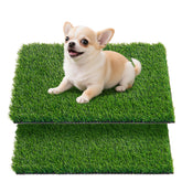 Oiyeefo artificial pee grass pad for potty tray—convenient indoor training.