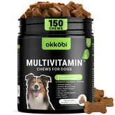 OKKÖBI botella de vitaminas para perros 20 en 1, apoyo a la vitalidad.