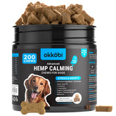 OKKÖBI Hemp Calming Chews chicken flavor pack for dogs
