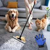 OKKÖBI cepillo para pelo de mascota eliminando pelo de alfombras