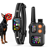 Ollapet 2-in-1 bark collar with 4500ft remote range for wide-area training