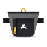 OllyDog Goodie Treat Bag worn on the waist-belt enables hands-free training rewards.