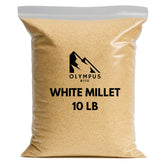 Olympus Myco White Proso Millet Seed bag—premium USA bird feed.