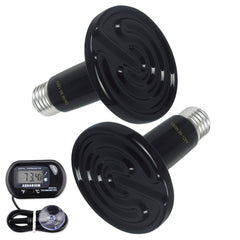 OMAYKEY lampara termica ceramica 150W, calor infrarrojo sin luz para reptiles