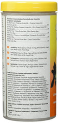 Omega One goldfish pellets medium size pellets close-up highlighting texture and quality