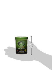 Omega One Veggie Mini Pellets salmon-skin pigment image showing color enhancement.