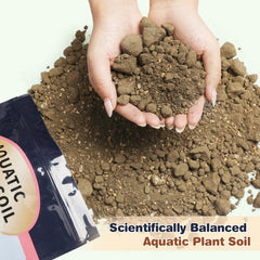 Omitgoter Aquatic Soil aquarium-substrate supports thriving water plants