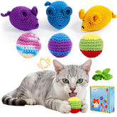 Omldggr cat toys balls assembly showing durable jingling play for indoor cats