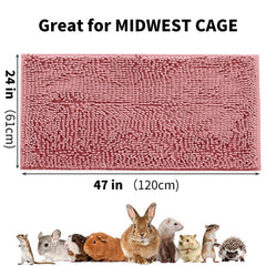 Oncpcare long-chenille fleece top creates soft shedding-free comfort for small pets.