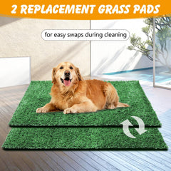 ondware 2-pack replacement grass pads enable quick swaps during cleaning.