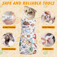 ondware cat wrap padded-edges showcase gentle protection for sensitive skin.