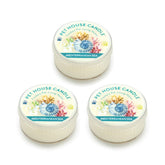 One Fur All Pet House Mini Candles Mediterranean Sea jar front showing fresh coastal fragrance for pet spaces