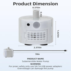 ONECUTE SMA-800 low-voltage 5V design keeps pets and people safe.