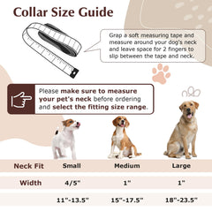 ONEFOJOJO Martingale Collar padded comfort for gentle wear.