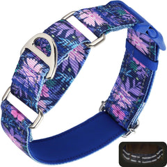 ONEFOJOJO Martingale Collar reflective closeup improves nighttime visibility.