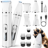 oneisall 4-in-1 dog grooming kit front view for at-home grooming versatility