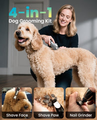 oneisall 4-in-1 grooming kit offers full-body styling options