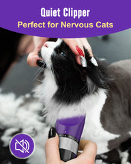 oneisall cat grooming kit waterproof blade easy rinse after trimming