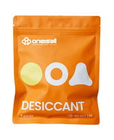 oneisall desiccant bag close-up demonstrates moisture control for dry kibble.