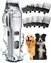 Oneisall dog clippers with thick-coat blade for smooth trimming of dense fur