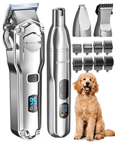 oneisall dog clippers show thick coats trimmed smoothly for home grooming