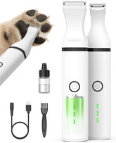 Oneisall Dog Paw Trimmer in cordless design for convenient grooming anywhere.