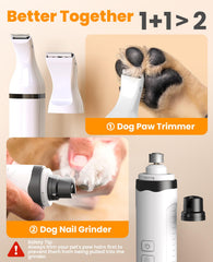 oneisall paw trimmer with replaceable blades for precise small-area grooming