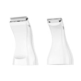 Oneisall replacement double blade close-up shows cooler, longer-lasting cutting potential.