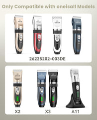 oneisall stainless fixed blade and ceramic moving blade for durable grooming