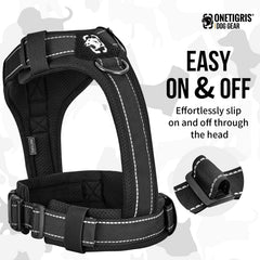 OneTigris 1000D nylon material image highlighting rugged durability and easy cleaning.