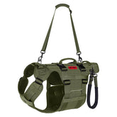 ONETIGRIS Dog Lift Harness front view with secure chest piece for balanced lifting support.