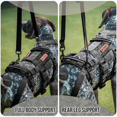 OneTigris hind leg support feature helps seniors during transfers and stairs