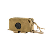 OneTigris poop bag holder close-up showing durable Mil-Spec 1000D nylon for rugged use