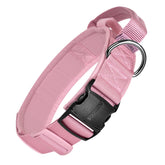 OneTigris tough dog collar pink for durable everyday wear and training.