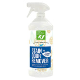 Only Natural Pet enzyme-powered stain-eliminator bottle cleans pet messes on fabrics and floors.
