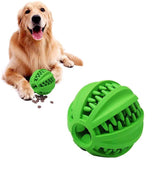 ONTWOPETS Dog Ball Toy outer shell texture supports playful chewing and gum massage.