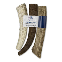 Onward Hound elk antlers 7-inch large pack—long-lasting enrichment for aggressive chewers.