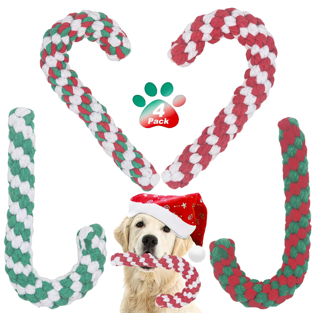 Onwoli Christmas cane candy rope toy pack ready for interactive play.