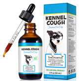 Onznoz Kennel Cough liquid bottle for natural dog cough relief